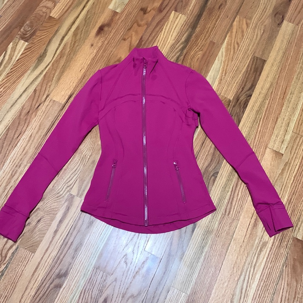 Pink Lululemon define jacket